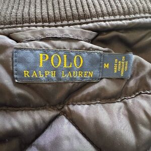 Polo by Ralph Lauren Black Quilted Vest